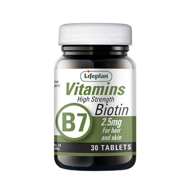 Lifeplan Biotin 2.5mg 30 tabs